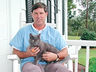 Guy with Cat